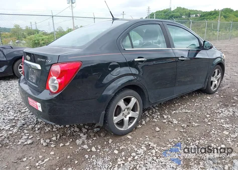 2012 Chevrolet Sonic 2Lz from USA, damaged, VIN 1G1JE5SH9C4175083